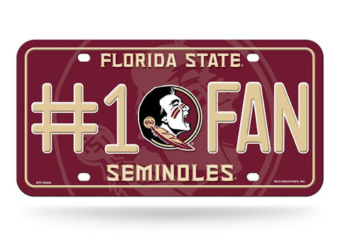 Florida State Seminoles License Plate #1 Fan-0