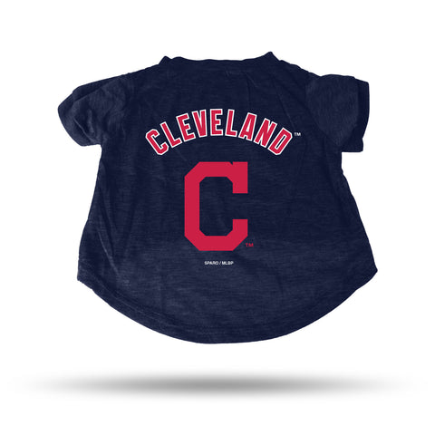 Cleveland Indians Pet Tee Shirt Size S-0