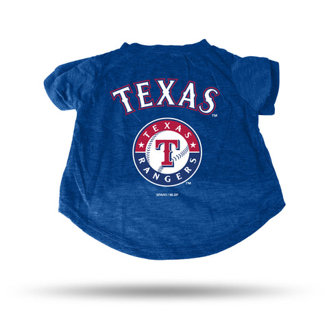 Texas Rangers Pet Tee Shirt Size S-0