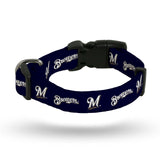 Milwaukee Brewers Pet Collar Size L-0