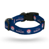 Texas Rangers Pet Collar Size L-0