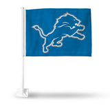 Detroit Lions Flag Car-0