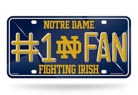 Notre Dame Fighting Irish License Plate #1 Fan-0