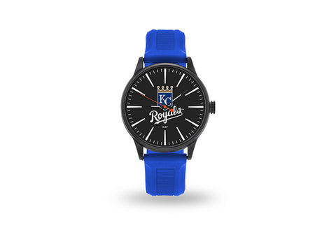 Kansas City Royals Watch Men's Cheer Style with Royal Watch Band-0