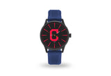 Cleveland Indians Watch Men's Cheer Style with Navy Watch Band-0