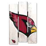 Arizona Cardinals Sign 11x17 Wood Fence Style White-0