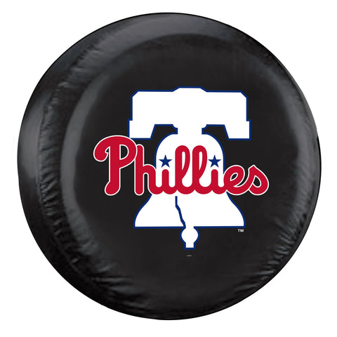 Philadelphia Phillies Tire Cover Large Size Black Alternate CO-0