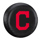 Cleveland Indians Tire Cover Standard Size Black C Logo CO-0