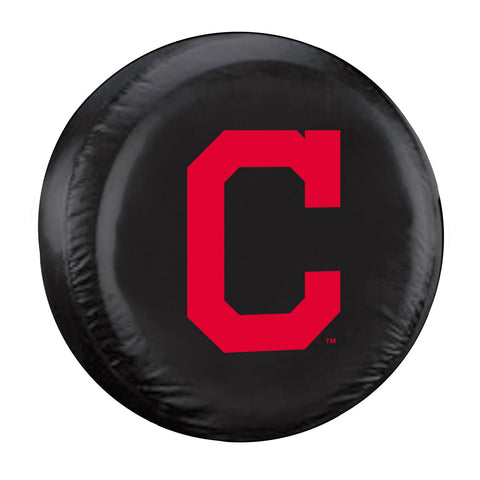 Cleveland Indians Tire Cover Standard Size Black C Logo CO-0