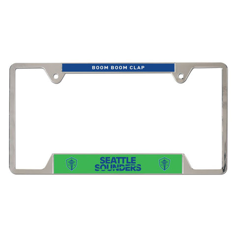 Seattle Sounders License Plate Frame Metal-0