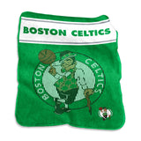 Boston Celtics Blanket 60x80 Raschel Throw-0