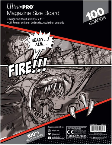 Boards - Magazine 8 1/2 x 11 (100 per pack)-0