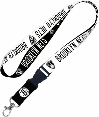 Brooklyn Nets Lanyard with Detachable Buckle-0