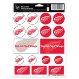 Detroit Red Wings Decal Sheet 5x7 Vinyl-0