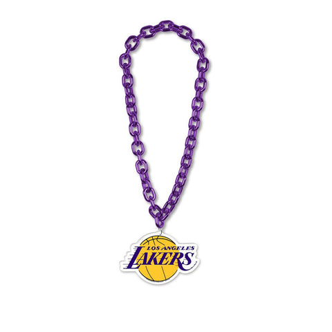 Los Angeles Lakers Necklace Big Fan Chain-0