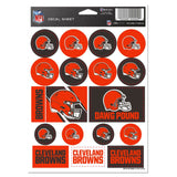 Cleveland Browns Decal Sheet 5x7 Vinyl-0