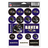 Baltimore Ravens Decal Sheet 5x7 Vinyl-0