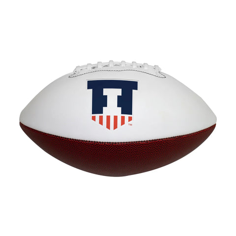 Illinois Fighting Illini Football Full Size Autographable-0
