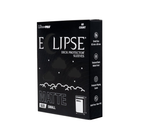 Eclipse Matte Standard Deck Protector Sleeves 105 Pack Smoke Grey-0