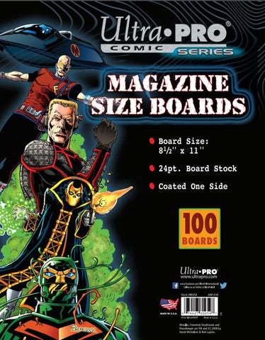 Boards - Magazine 8 1/2 x 11 (100 per pack)-0