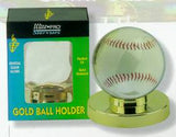 Baseball Holder - Gold Base-0