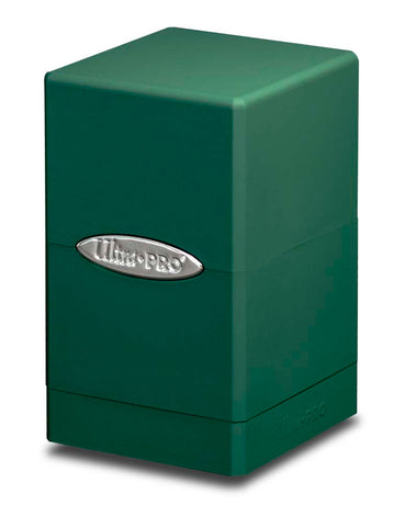Satin Tower Deck Box - Green-0