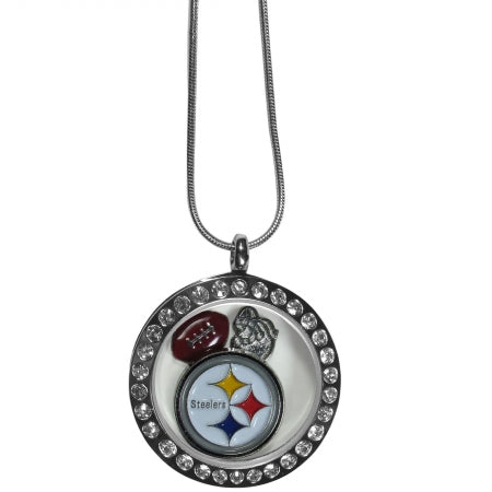 Pittsburgh Steelers Necklace Locket Style-0