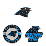 Carolina Panthers Enamel Pin Set 3 Piece-0