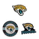 Jacksonville Jaguars Enamel Pin Set 3 Piece-0