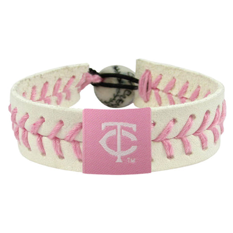 Minnesota Twins Bracelet Baseball Pink CO-0