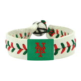 New York Mets Bracelet Team Color Baseball Holiday CO-0