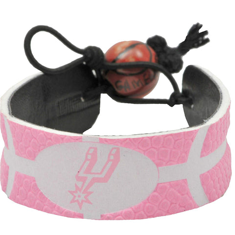 San Antonio Spurs Bracelet Basketball Pink CO-0