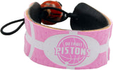 Detroit Pistons Bracelet Basketball Pink CO-0