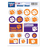 Clemson Tigers Decal Sheet 5x7 Vinyl-0