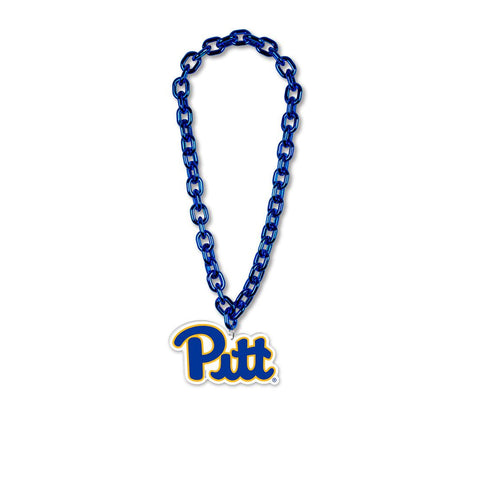 Pittsburgh Panthers Necklace Big Fan Chain-0