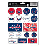 Washington Capitals Decal Sheet 5x7 Vinyl-0