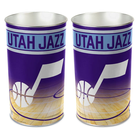 Utah Jazz Wastebasket 15 Inch - Periodic Restock-0