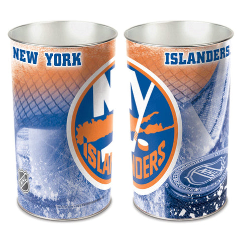 New York Islanders Wastebasket 15 Inch - Periodic Restock-0