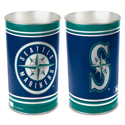Seattle Mariners Wastebasket 15 Inch - Periodic Restock-0