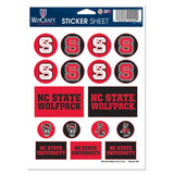 North Carolina State Wolfpack Decal Sheet 5x7 Vinyl-0