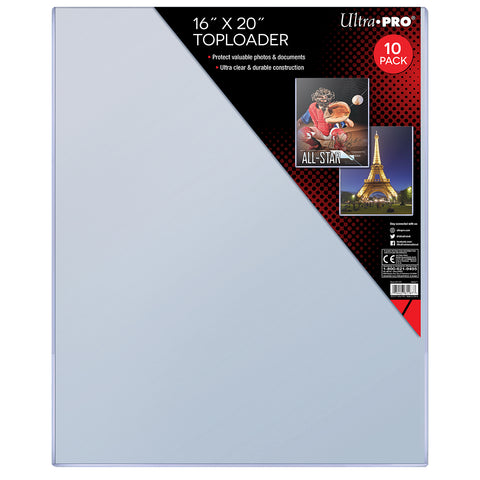 Toploader - 16x20 (10 per pack)-0