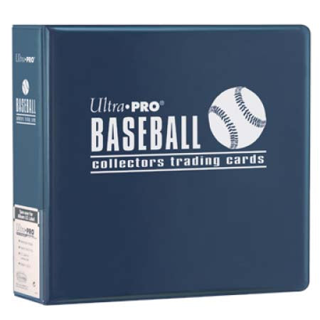 3 Inch Baseball Album Blue-0