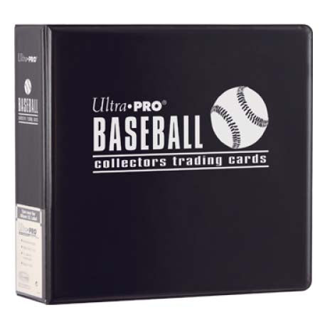 3 Inch Baseball Album Black-0