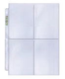 4-Pocket Platinum Page with 3-1/2x5-1/4 Pockets (100 ct)-0