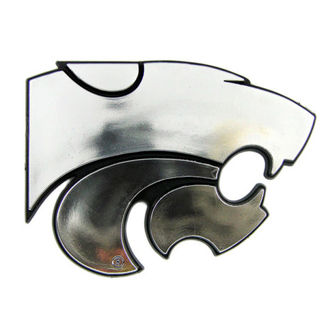 Kansas State Wildcats Auto Emblem - Silver-0