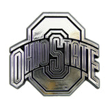 Ohio State Buckeyes Auto Emblem - Silver-0