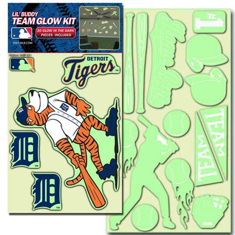 Detroit Tigers Decal Lil Buddy Glow in the Dark Kit CO-0