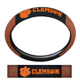 Clemson Tigers Steering Wheel Cover - Premium Pigskin - Special Order-0