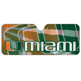 Miami Hurricanes Auto Sun Shade 59x27-0