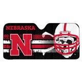 Nebraska Cornhuskers Auto Sun Shade 59x27-0